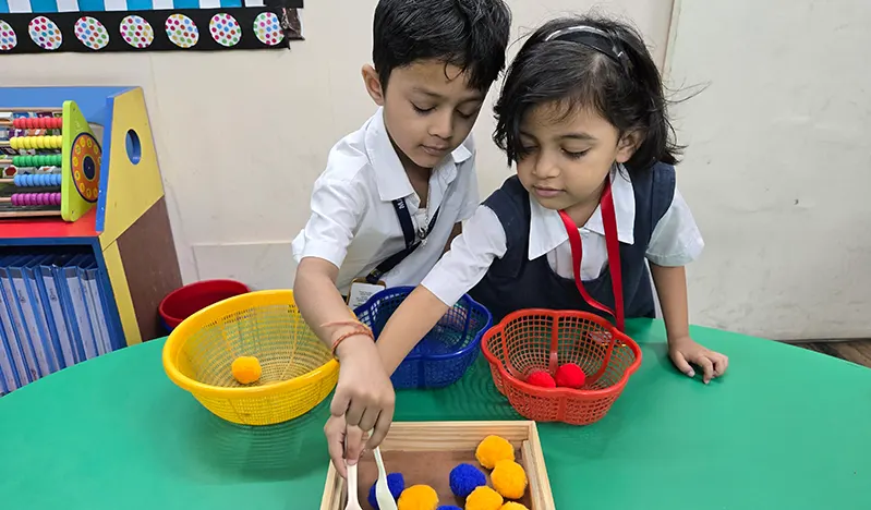 Pre primary school in Kolkata encouraging social and cognitive development in children