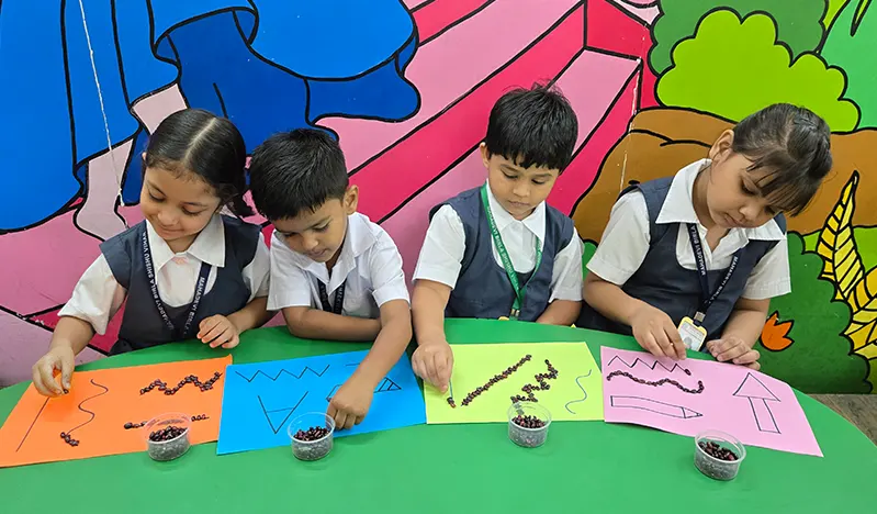 Pre School in Kolkata focusing on child development through fun learning activities