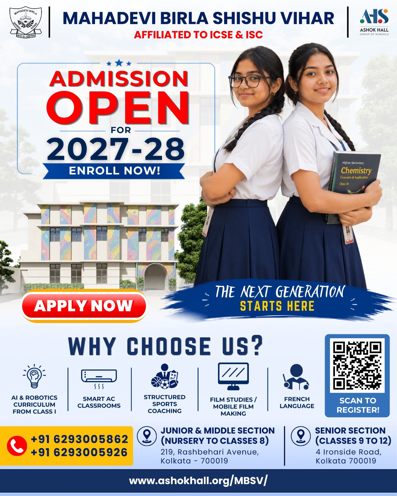 Best English Medium School for Girls in Kolkata